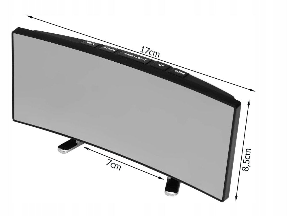 Digital Led Mirror Alarm Clock