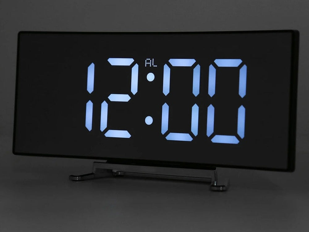 Digital Led Mirror Alarm Clock