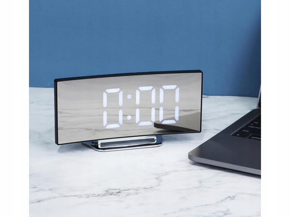 Digital Led Mirror Alarm Clock