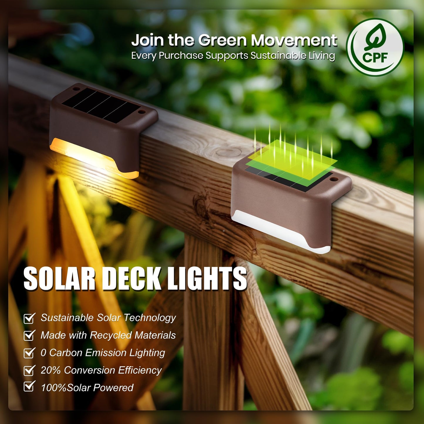 Solar Stair Step Light 4 Pcs