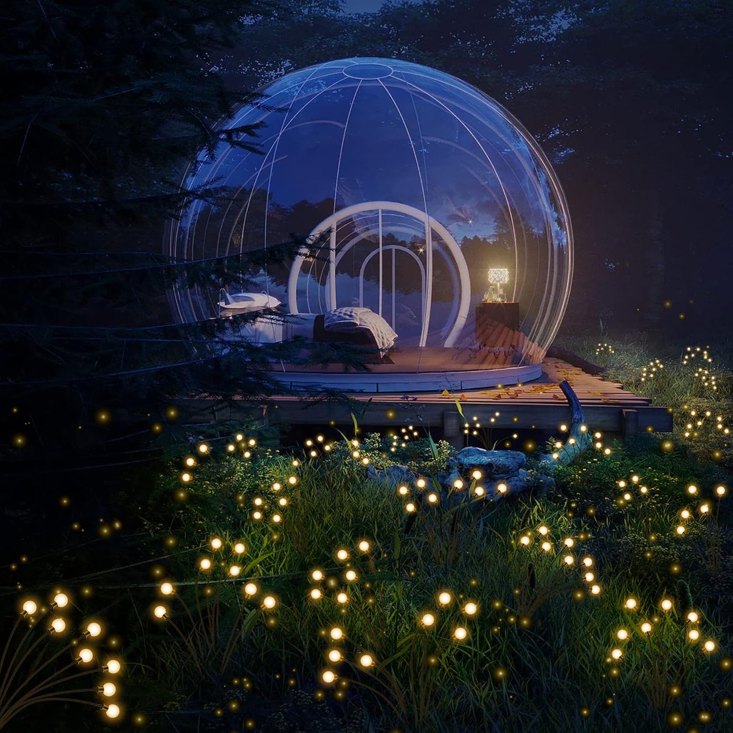 Solar Firefly Lights