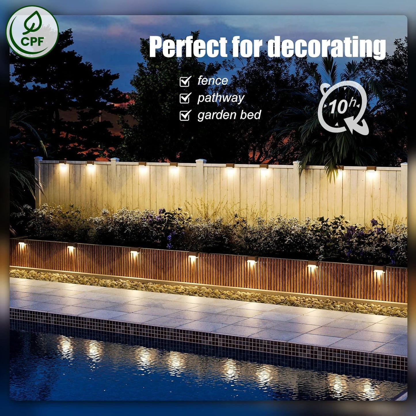 Solar Stair Step Light 4 Pcs