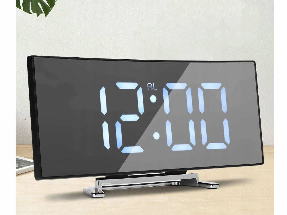 Digital Led Mirror Alarm Clock