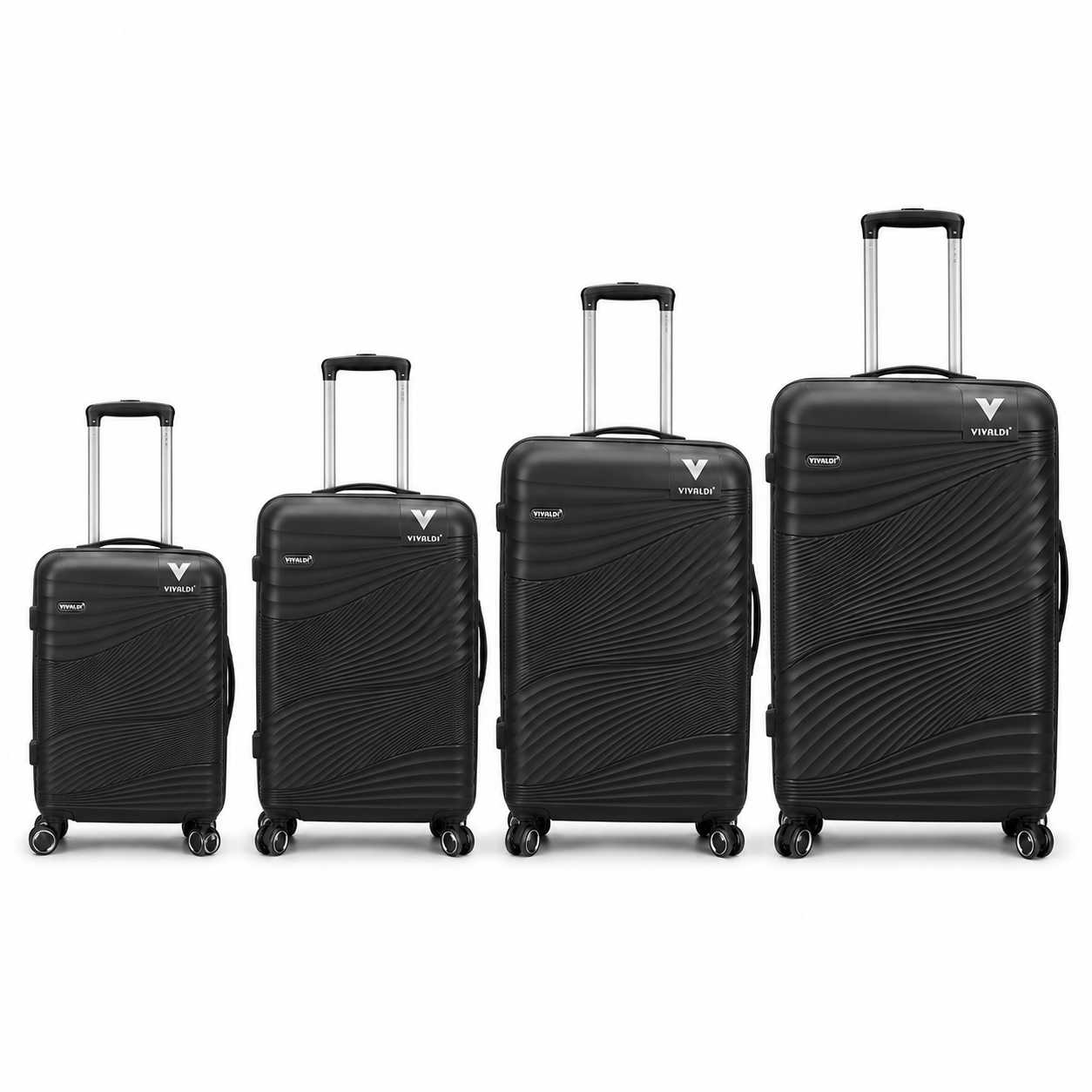 Vivaldi 4-Piece Hard-Shell Luggage Set