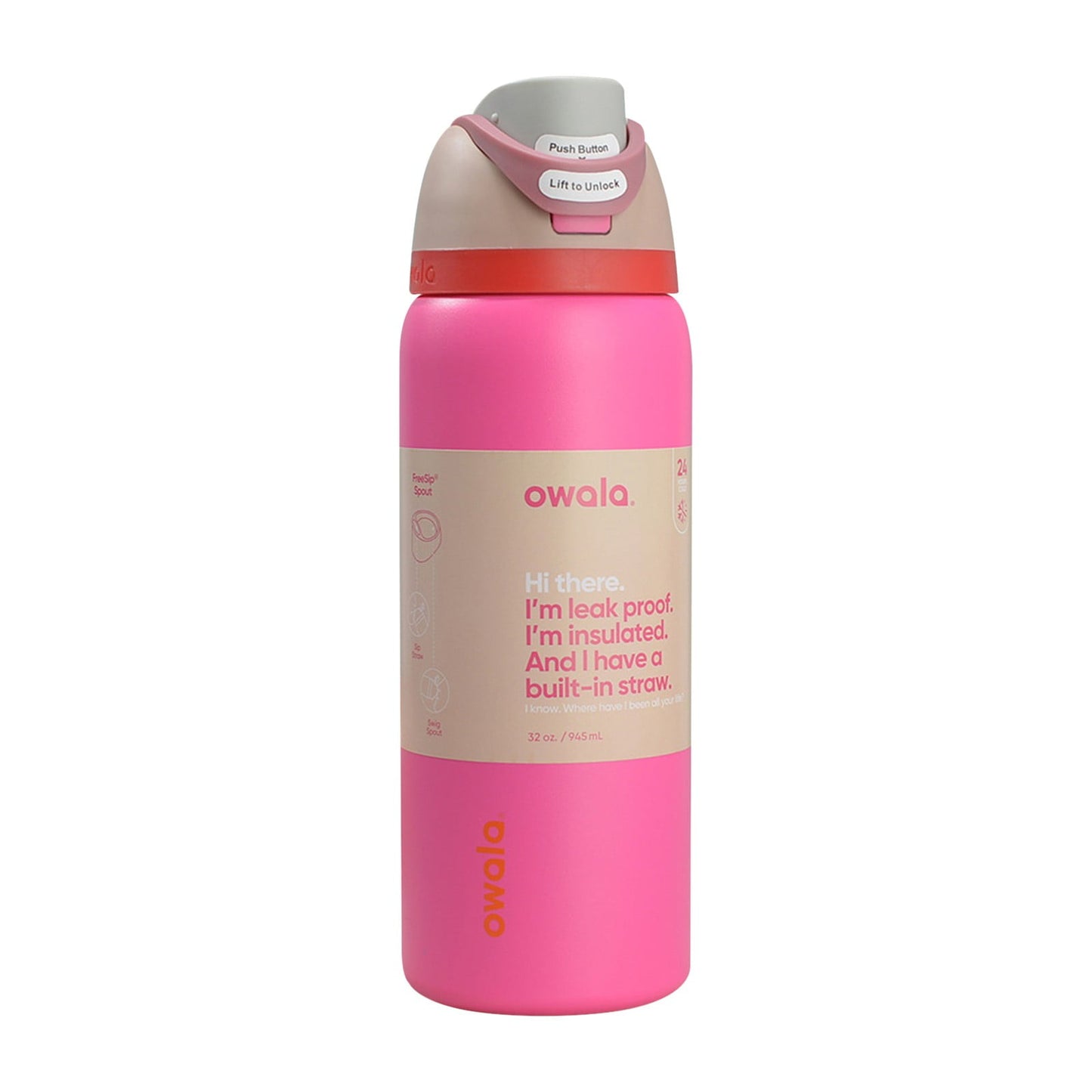 Owala FreeSip Water Bottle 32 Oz