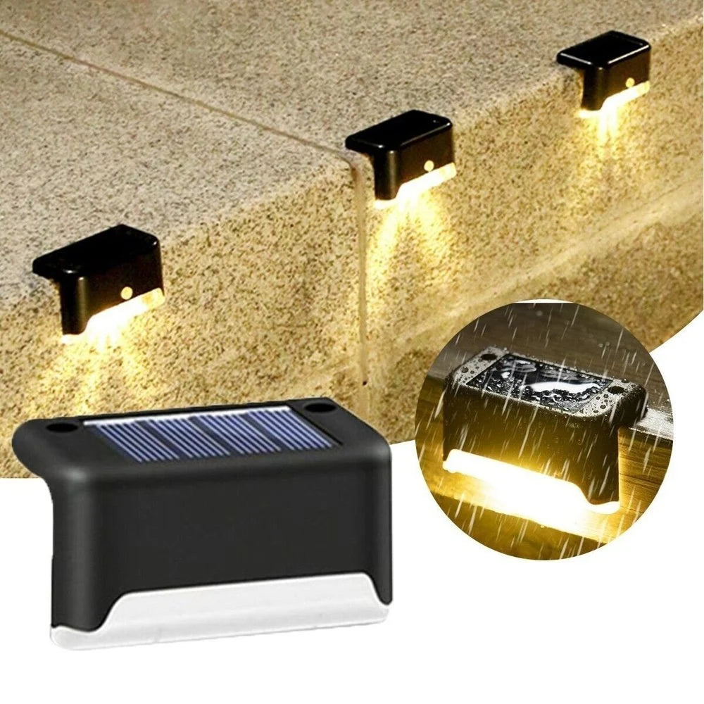 Solar Stair Step Light 4 Pcs