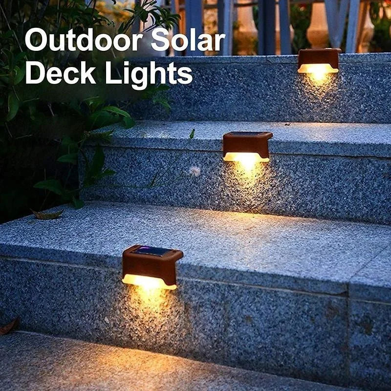 Solar Stair Step Light 4 Pcs