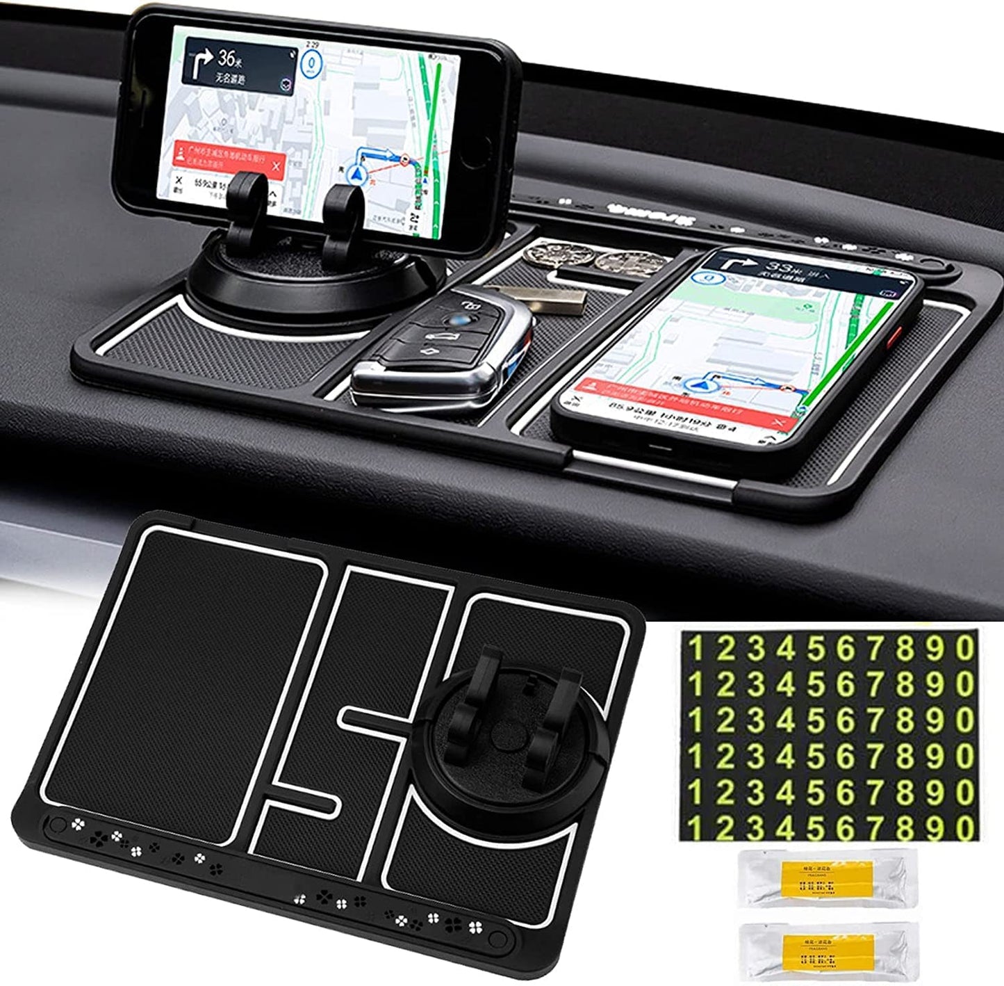 Car Non-Slip Dashboard Mat