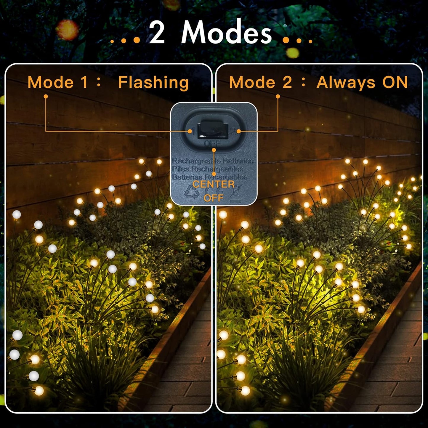 Solar Firefly Lights