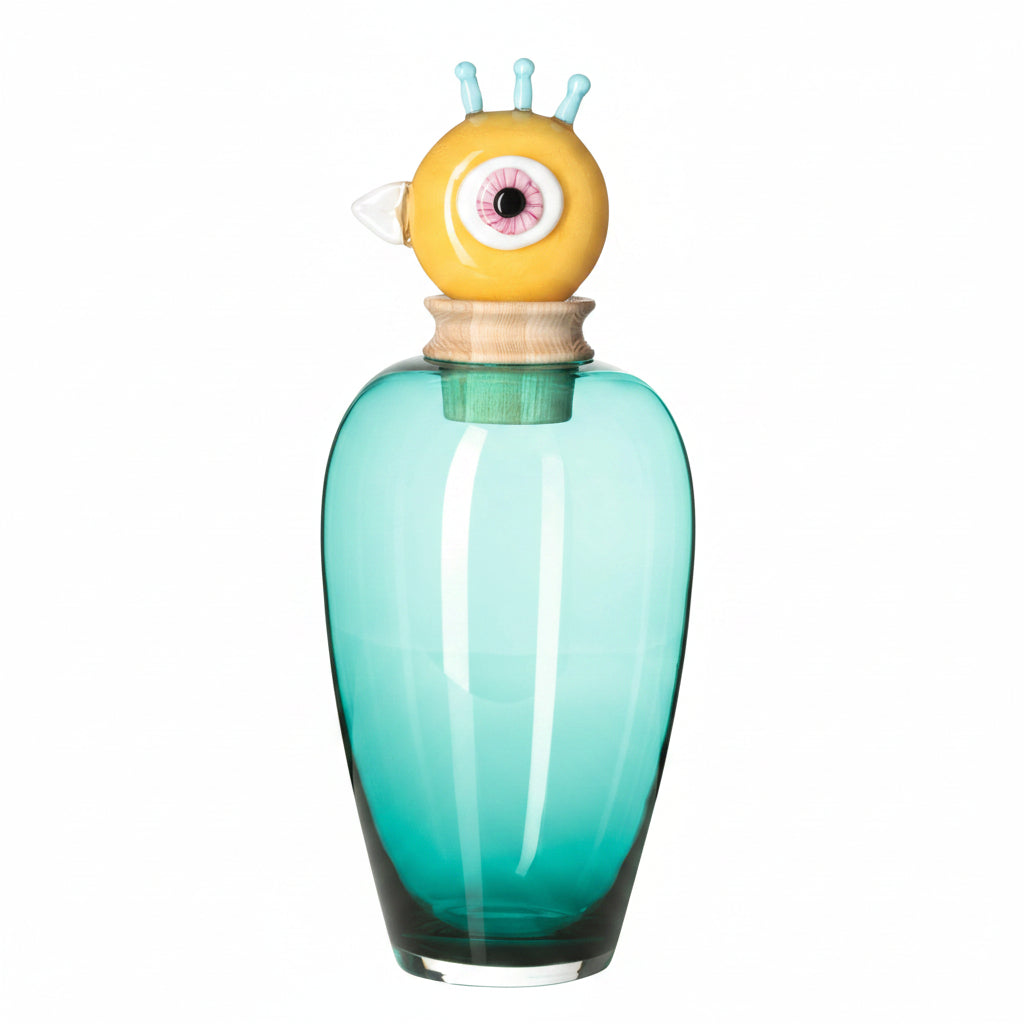 Leonardo Glass Vase Papageno Bird Pepper, 45 cm
