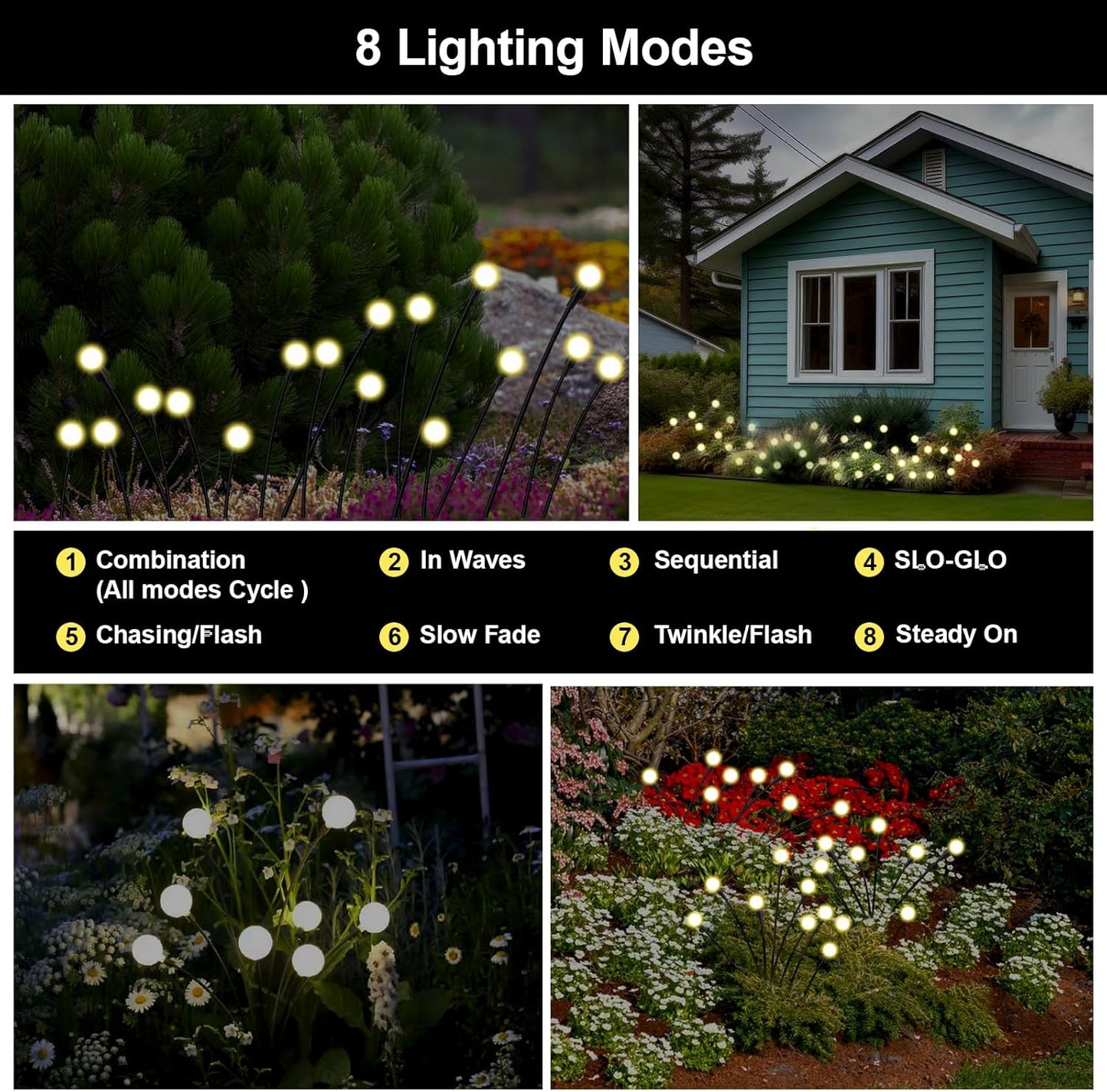 Solar Firefly Lights