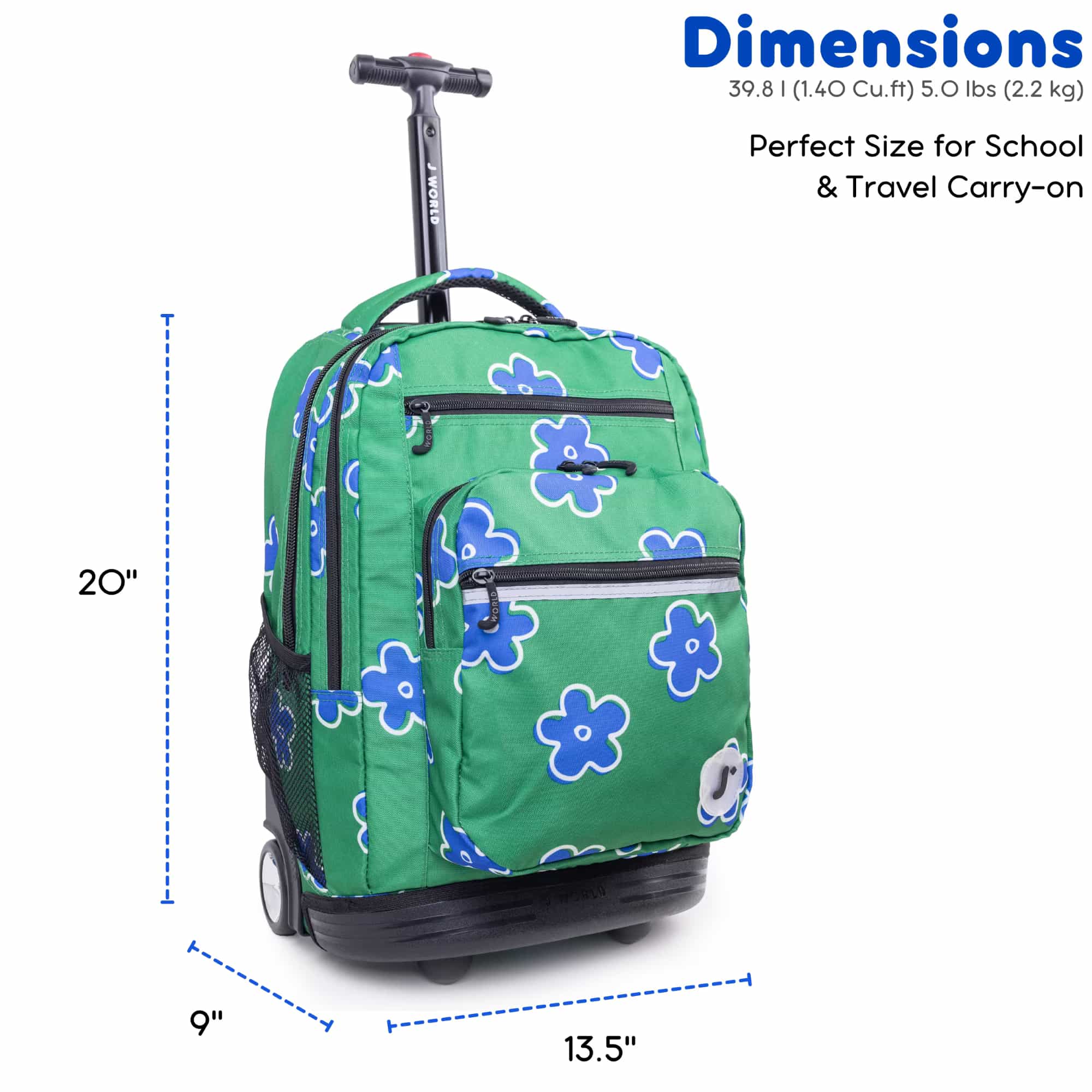 Sundance Laptop Rolling Backpack 20