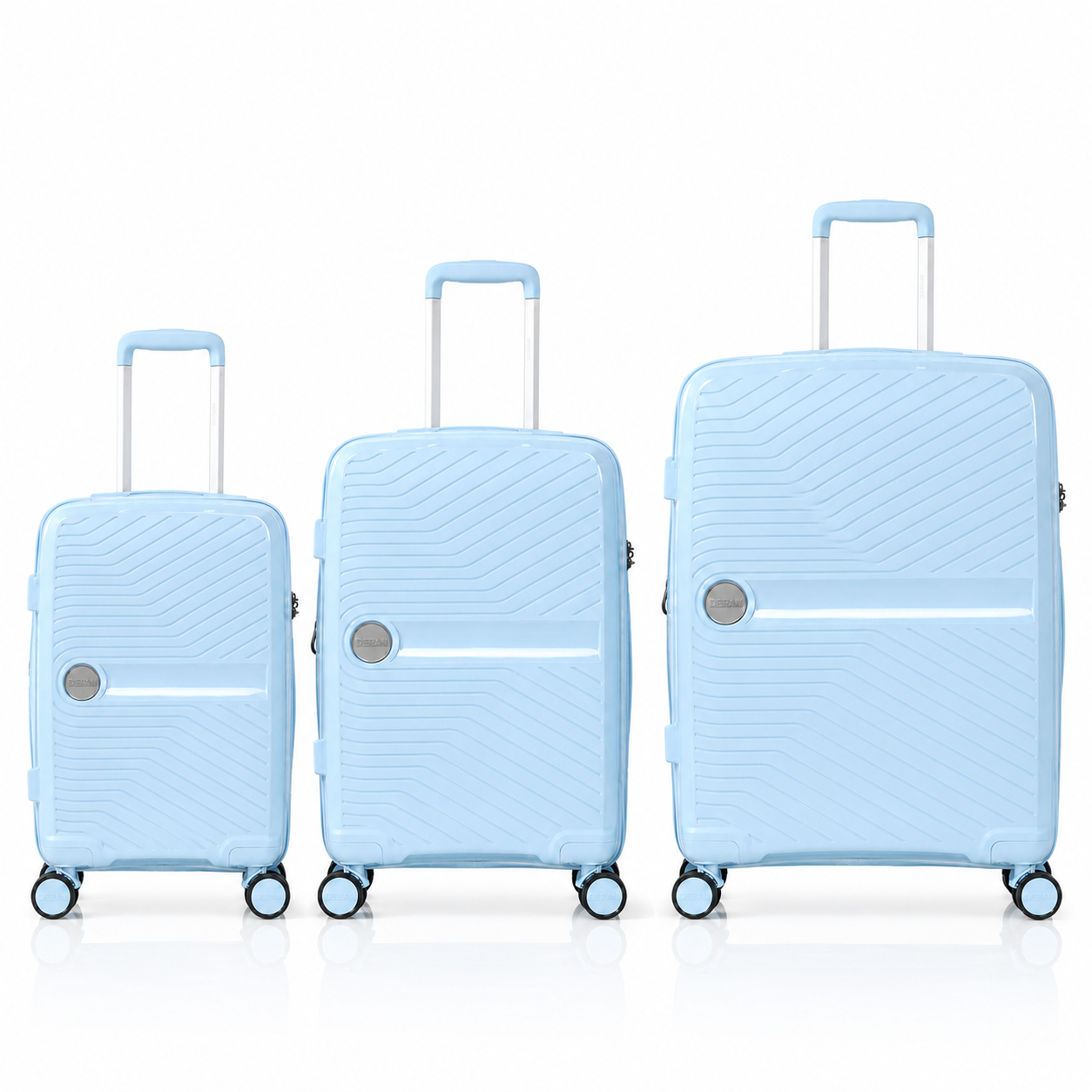 Pisani Demili 3-Piece Luggage Set