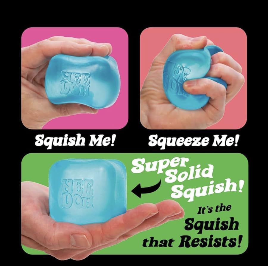 Nee Doh Nice Squishy Cube Toy