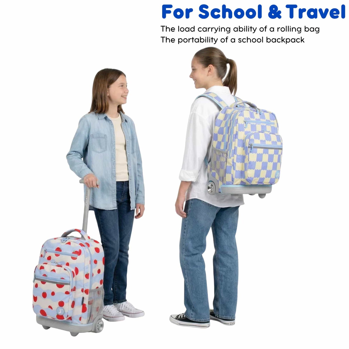 Sundance Laptop Rolling Backpack 20"