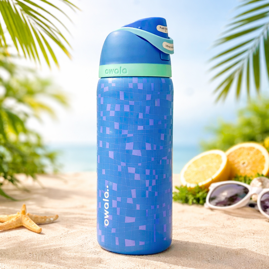 Take A Dip Special Edition Owala FreeSip Water Bottle 32 Oz