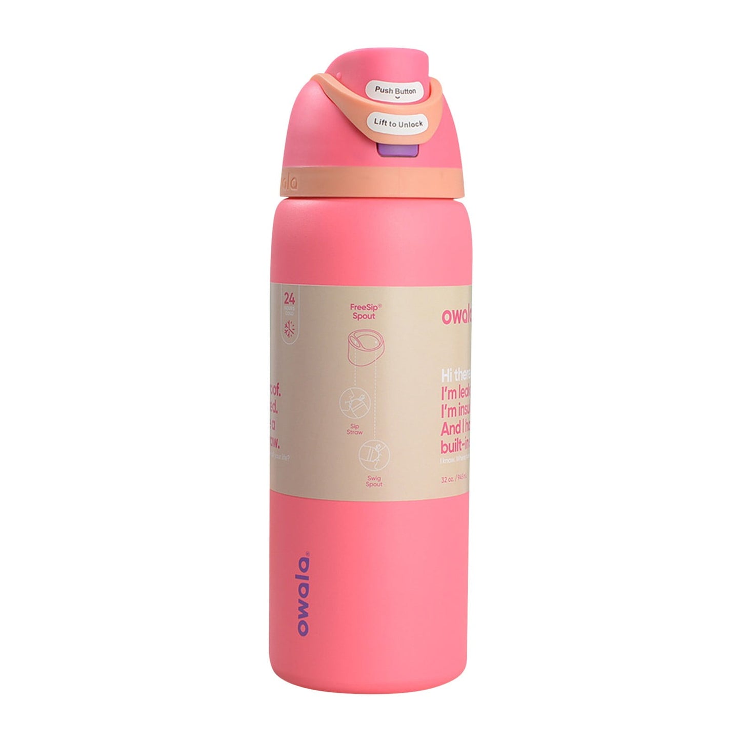 Owala FreeSip Water Bottle 32 Oz